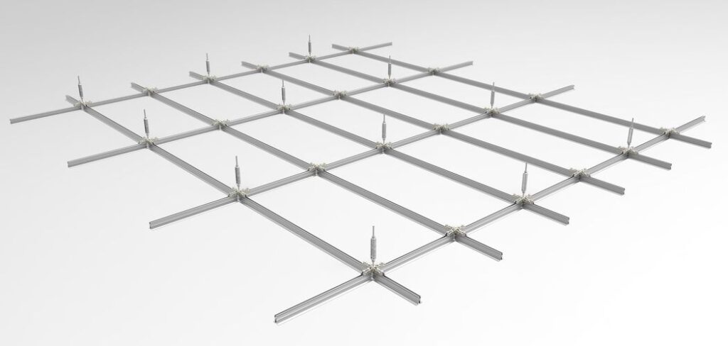load bearing ceiling system for data centers