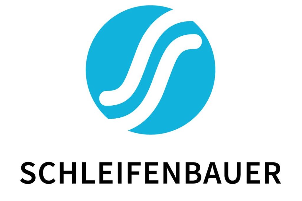 Schleifenbauer Logo mit Icon on top