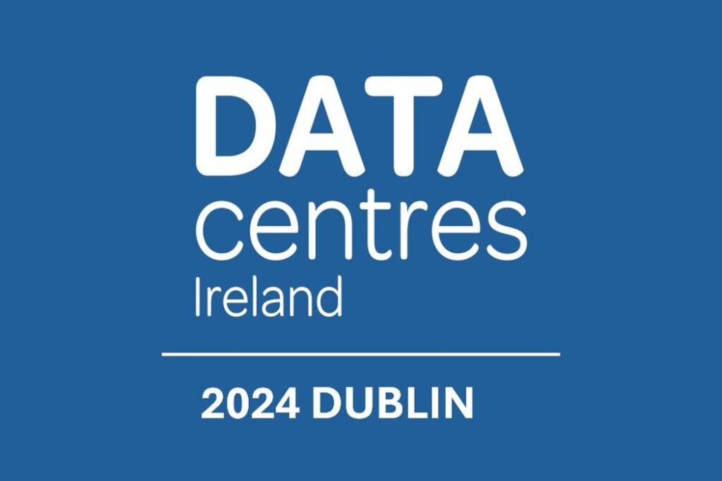 Dat Centres 2024 logo on blue ground